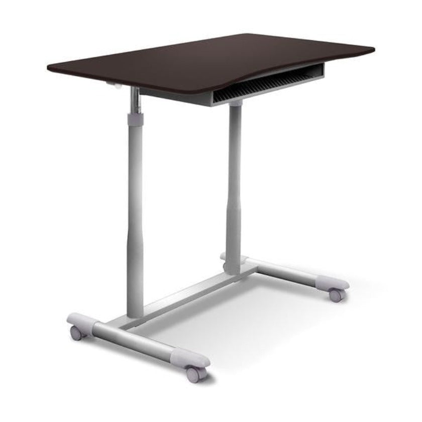 Pneumatic Mobile Adjustable Height Desk with Storage 205