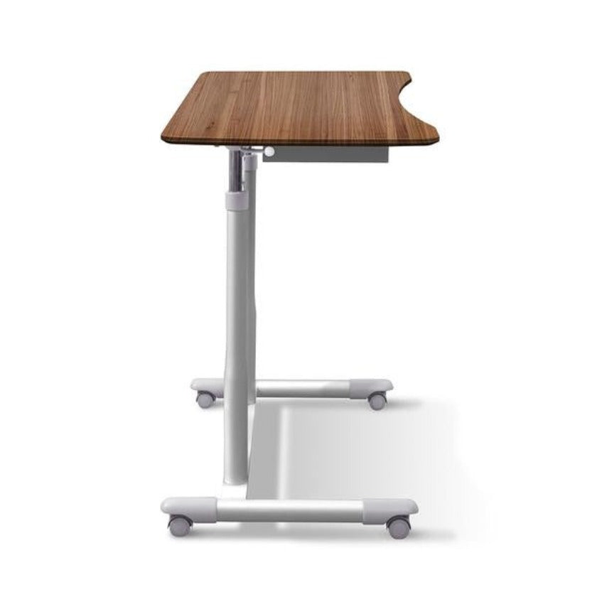 Pneumatic Mobile Adjustable Height Desk with Storage 205
