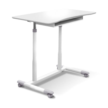  205 Pneumatic Mobile Adjustable Height Desk with Storage