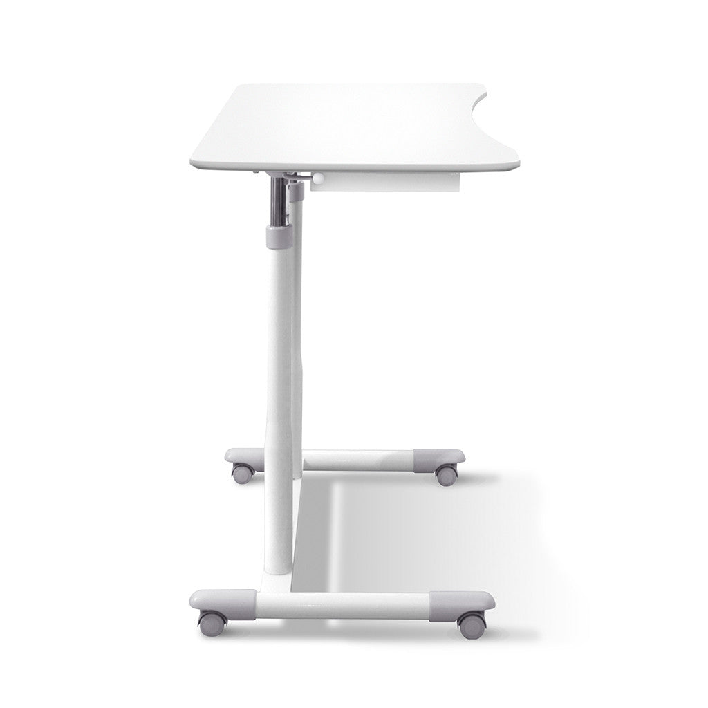 205 Pneumatic Mobile Adjustable Height Desk with Storage 