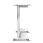 205 Pneumatic Mobile Adjustable Height Desk with Storage