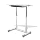 Pneumatic Mobile Adjustable Height Desk with Storage