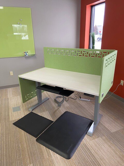 SwitchIt Desk Dividers 90% Sound Absorb with Magnetic Mount