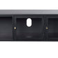 Carmel Display Low Board Cabinet in Black