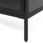 Carmel Display Low Board Cabinet in Black