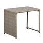 Outdoor 5 Piece Sofa Set Brown Wicker 