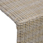 Outdoor 5 Piece Sofa Set Brown Wicker 