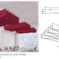 Echodeco 3/4" Acoustic Ceiling Baffles-Angle Design 48-96"W
