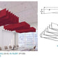Echodeco 3/4" Acoustic Ceiling Baffles-Angle Design 48-96"W