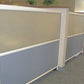 Duplex Wall Room Divider Modular Panels | Clear & Frosted Acrylic