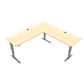 Conset 90 Degree Corner Standing Desk  70" 