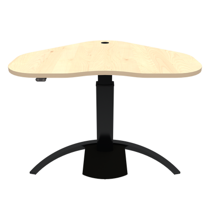 Electric Standing Desk Single Column Frame with Anti Skid Pad