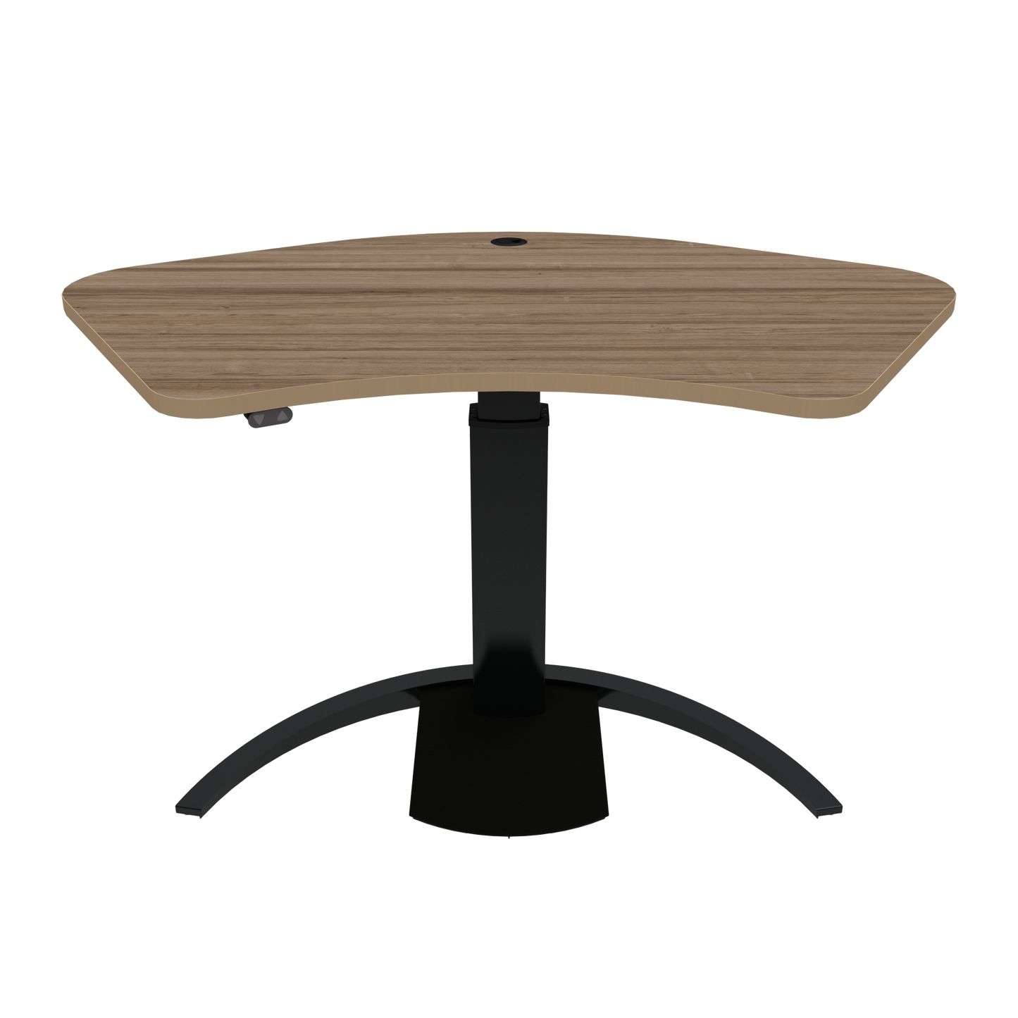 Electric Standing Desk Single Column Frame with Anti Skid Pad