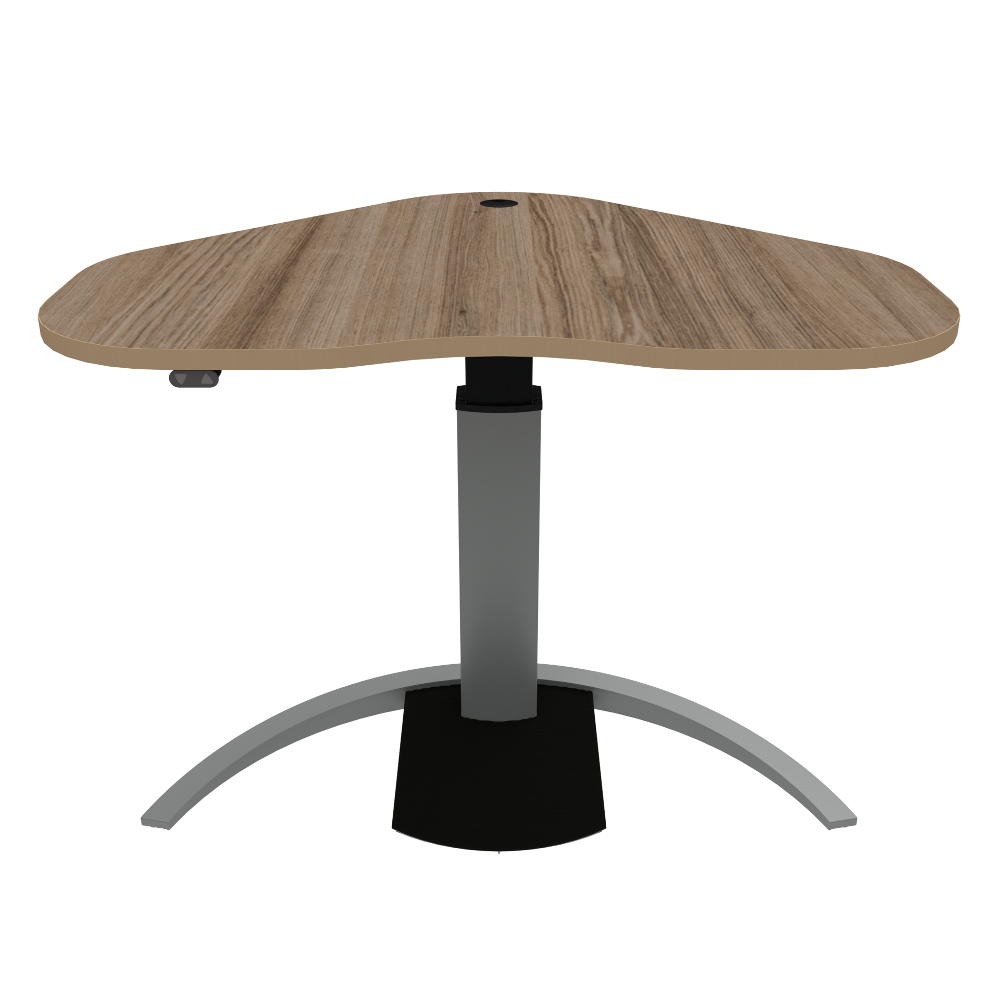 Electric Standing Desk Single Column Frame with Anti Skid Pad