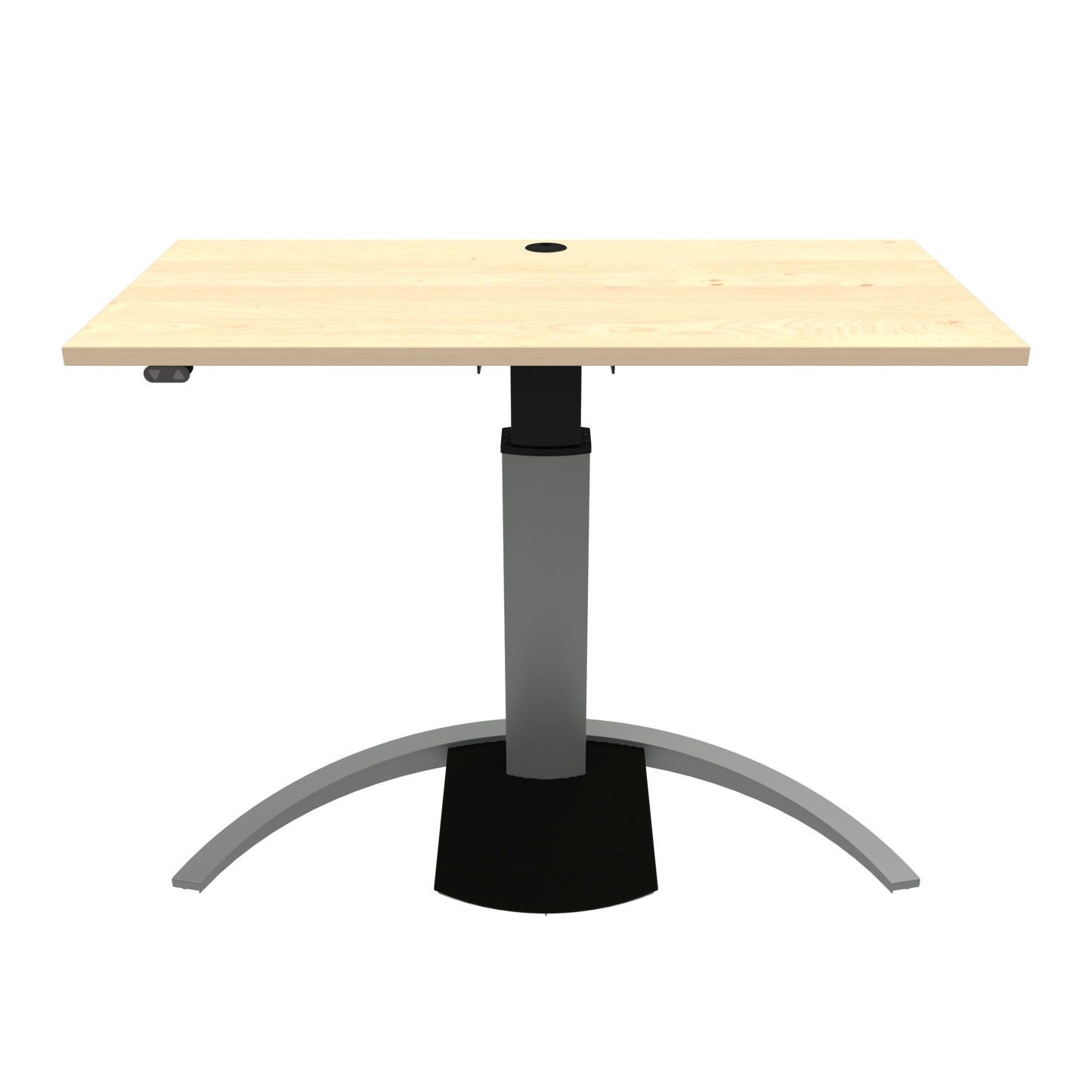 Electric Standing Desk Single Column Frame with Anti Skid Pad