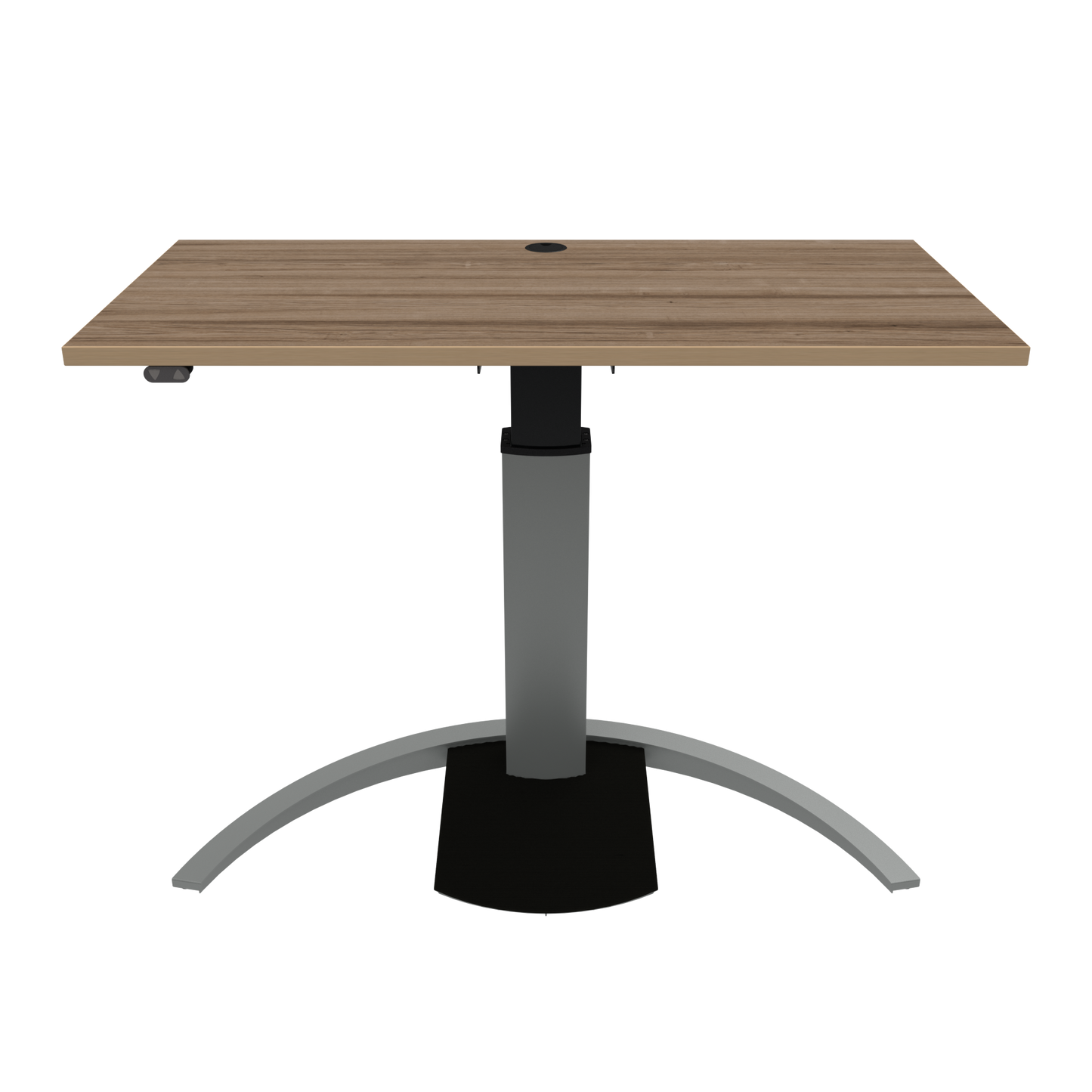 Electric Standing Desk Single Column Frame with Anti Skid Pad