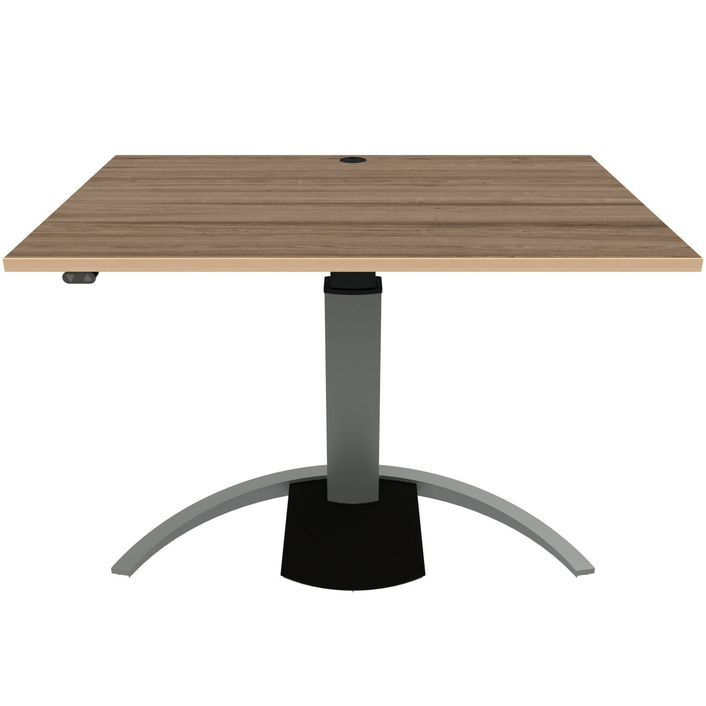 Electric Standing Desk Single Column Frame with Anti Skid Pad