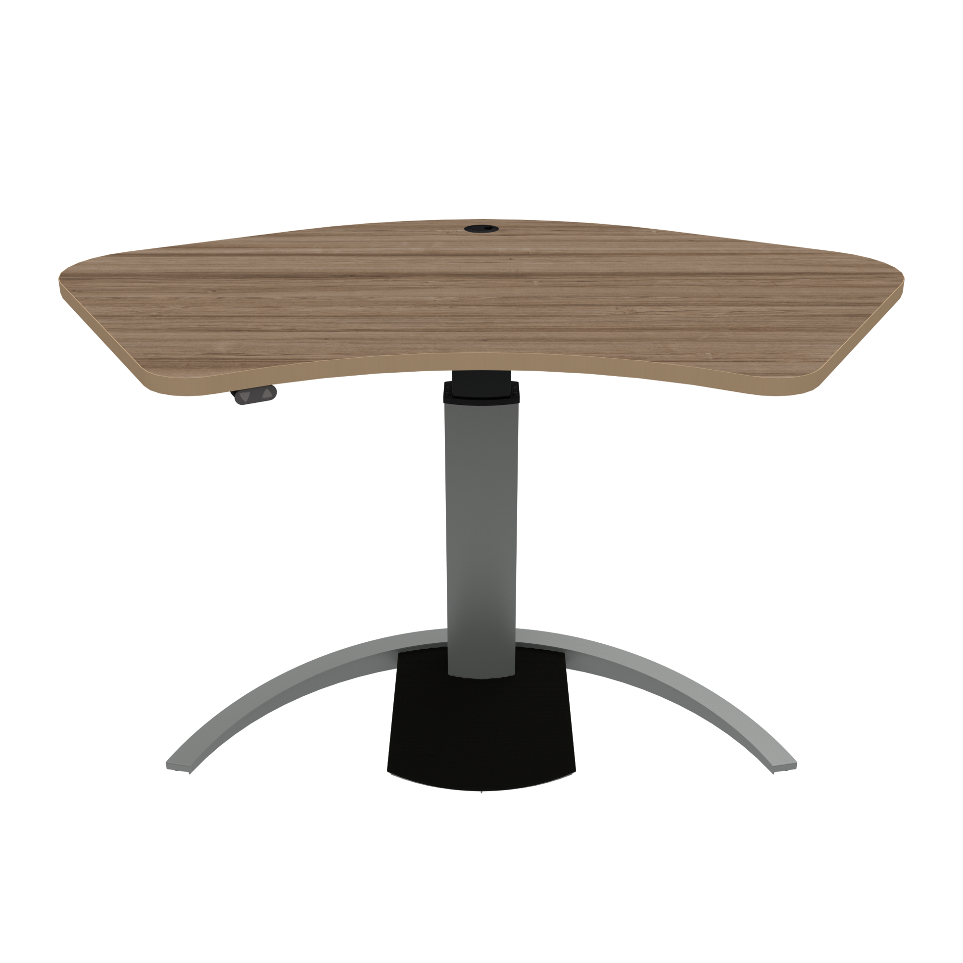 Electric Standing Desk Single Column Frame with Anti Skid Pad