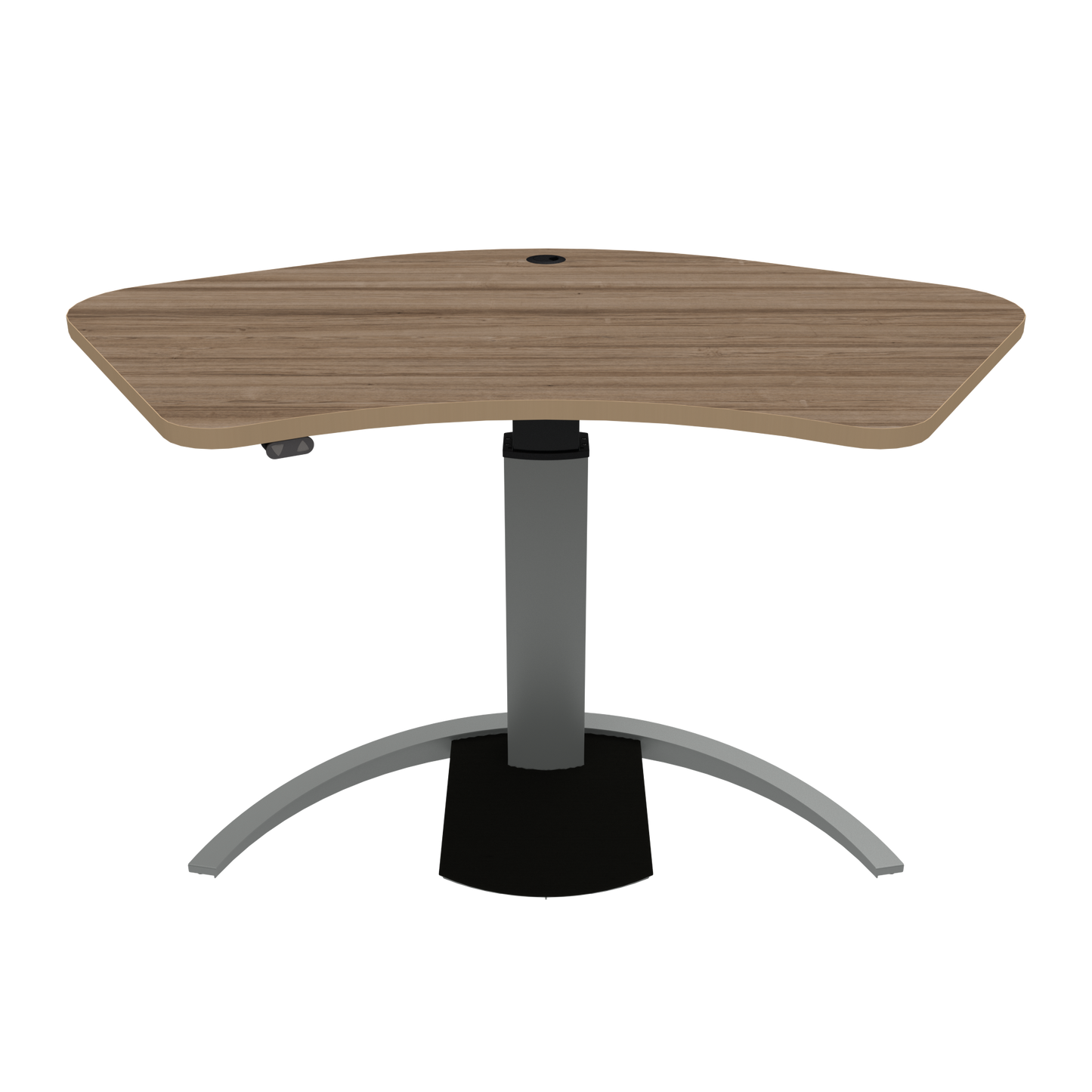 Electric Standing Desk Single Column Frame with Anti Skid Pad