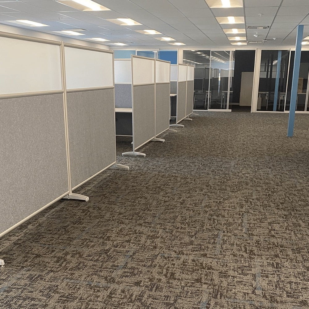 Duplex Wall Room Divider Modular Panels | Clear & Frosted Acrylic