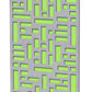 EchoDeco 85% Acoustic Wall Panel Back with Solid Panel 23"x47"