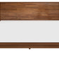 Denali Wood Platform Bed in Walnut Finish