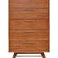 Denali 5 Drawer High Chest Acacia Wood