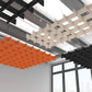 EchoDeco Acoustic Ceiling Grid Baffles 20-28 Feet Width