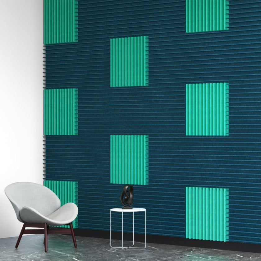 EchoDeco Acoustic Blade Wall Tiles Highly NRC Rate