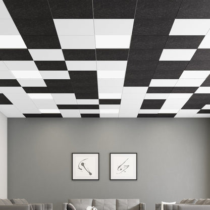 EchoDeco 85% Acoustic Ceiling Tile 23.75"W x 23.75"H