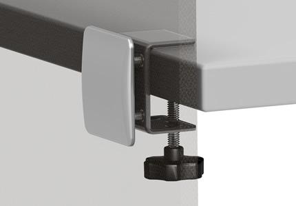 EchoWrap Desk Dividers Acoustic Privacy L Panels Oat Color
