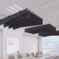 Echodeco Acoustic Ceiling Baffles 3/8" Thickness 60"W x 48"D - egyr desk