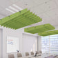 Echodeco Acoustic Ceiling Baffles 3/8" Thickness 60"W x 48"D - egyr desk