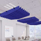 Echodeco Acoustic Ceiling Baffles 3/8" Thickness 60"W x 48"D - egyr desk