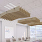 Echodeco Acoustic Ceiling Baffles 3/8" Thickness 60"W x 48"D - egyr desk