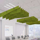 Echodeco Acoustic Ceiling Baffles 3/8" Thickness 60"W x 48"D - egyr desk