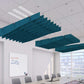 Echodeco Acoustic Ceiling Baffles 3/8" Thickness 60"W x 48"D - egyr desk