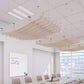 Echodeco Acoustic Ceiling Baffles 3/8" Thickness 60"W x 48"D - egyr desk