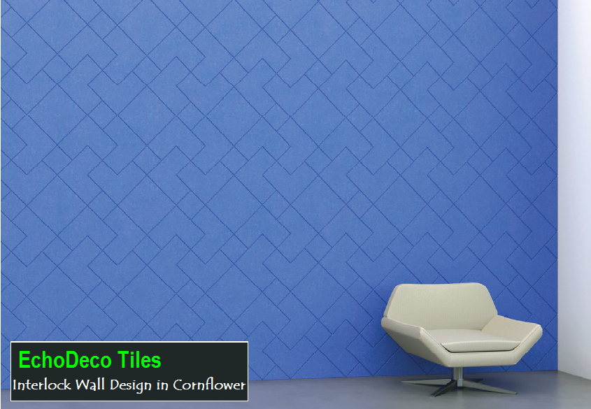 Echodeco Acoustic Wall Tiles  23.5"W x 23.5"H (Qty 8)