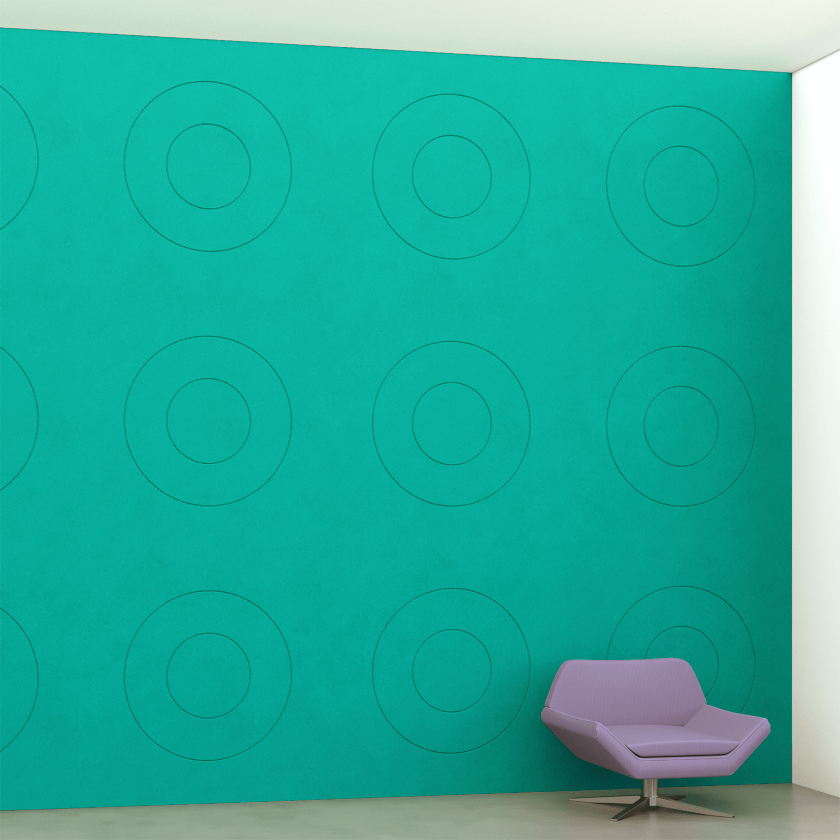 Echodeco Acoustic Wall Tiles  23.5"W x 23.5"H (Qty 8)