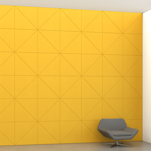 Echodeco Acoustic Wall Tiles  23.5W x 23.5H (Qty 8)