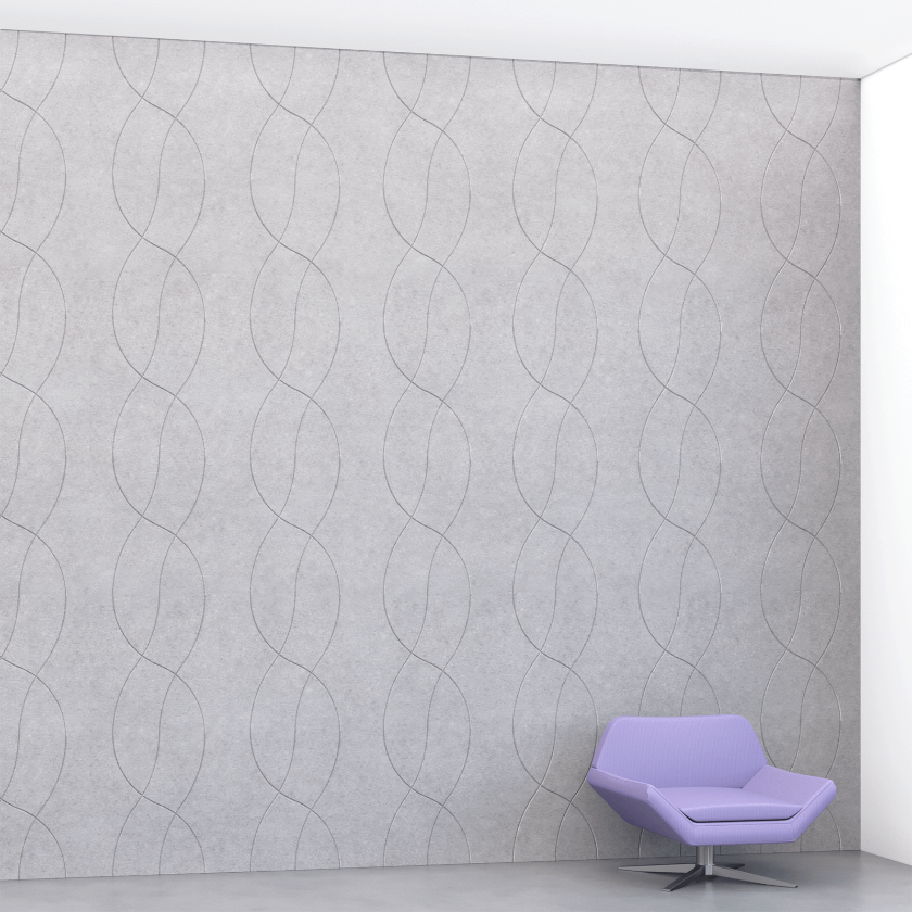 Echodeco Acoustic Wall Tiles  23.5"W x 23.5"H (Qty 8)
