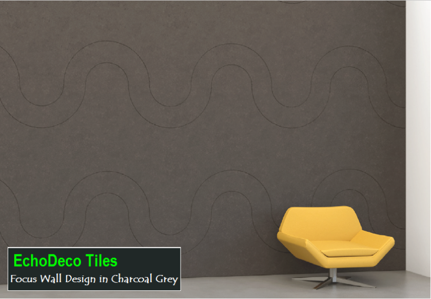 Echodeco Acoustic Wall Tiles  23.5"W x 23.5"H (Qty 8)