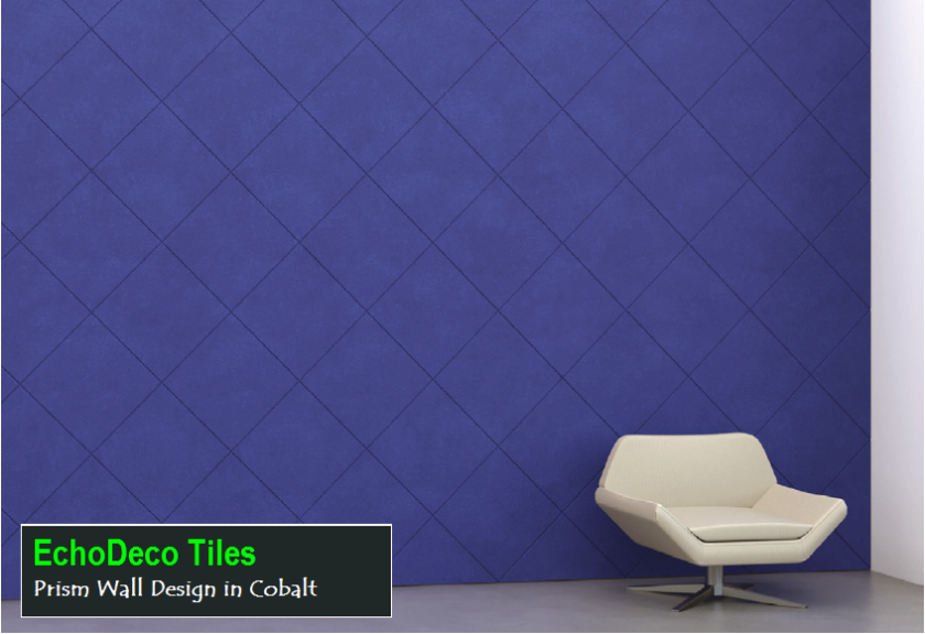 Echodeco Acoustic Wall Tiles  23.5"W x 23.5"H (Qty 8)