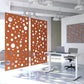 EchoDeco 85% Acoustic Design Wall Panel Back with Solid Panel 47"W