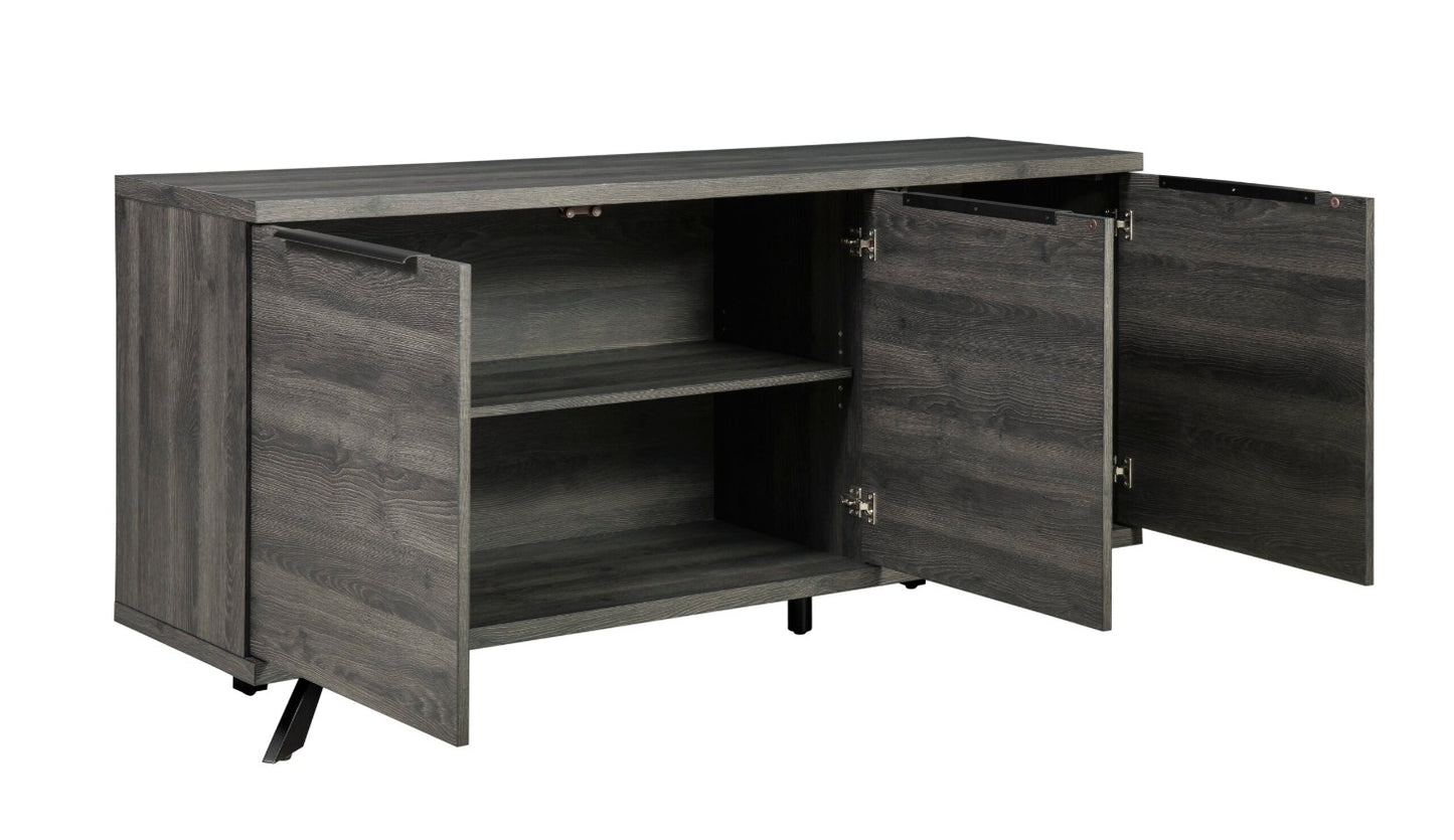 Geneva Sideboard 66 Inches in Grey