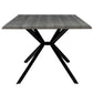 Geneva Large Dining Table in Grey 78 Inches