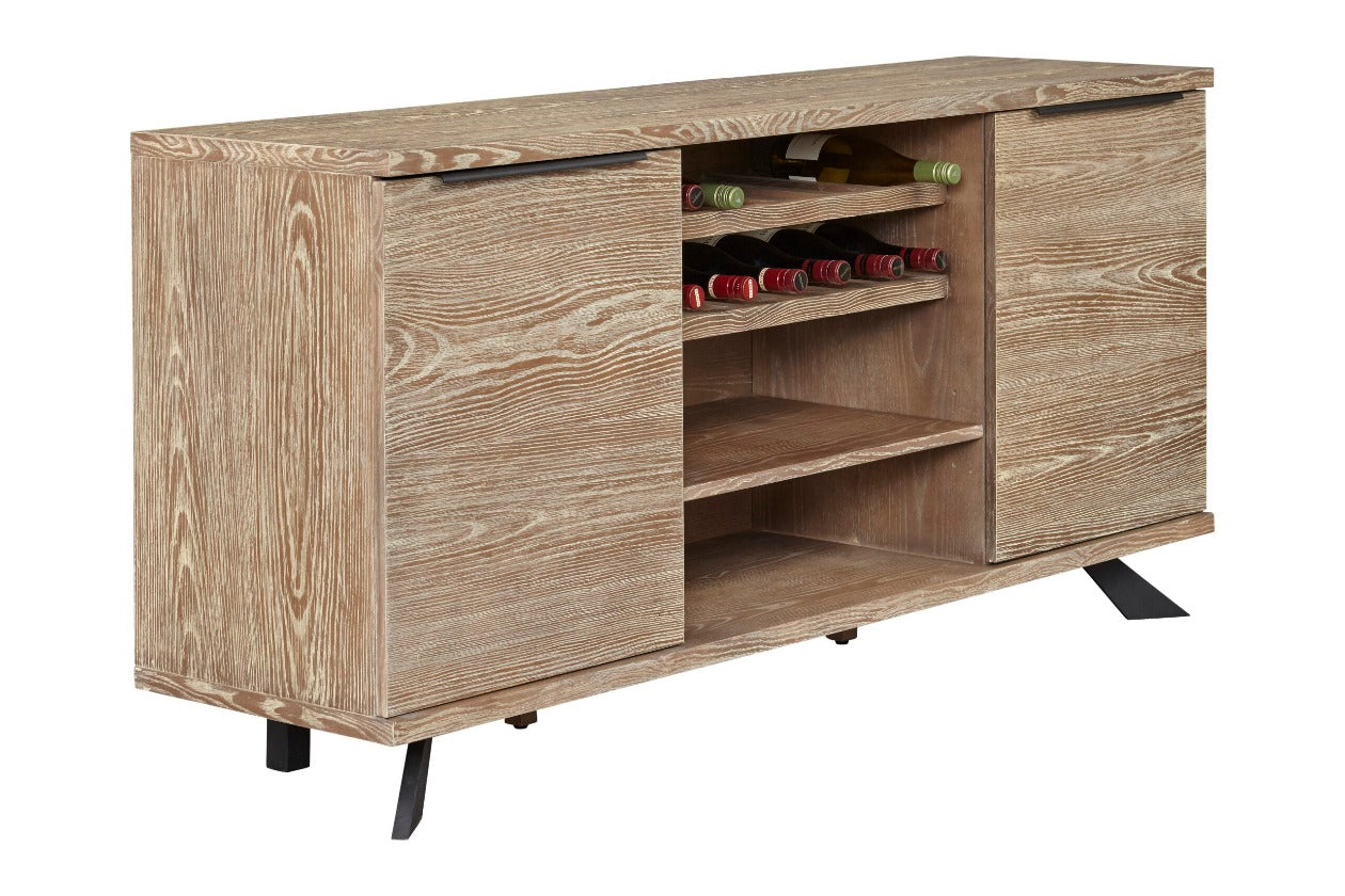 Geneva Sideboard 66 Inches in Grey