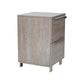 2-Drawer High Pedestal Cabinet in Grey K124-Grey