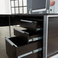 Kalmar 3-Drawer Mobile File Cabinet 19 x 25"